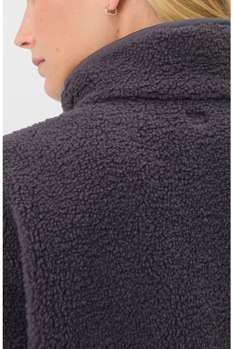 New Plush Fleece Zip Jacket, Alternate, color, NEBULA BLUE