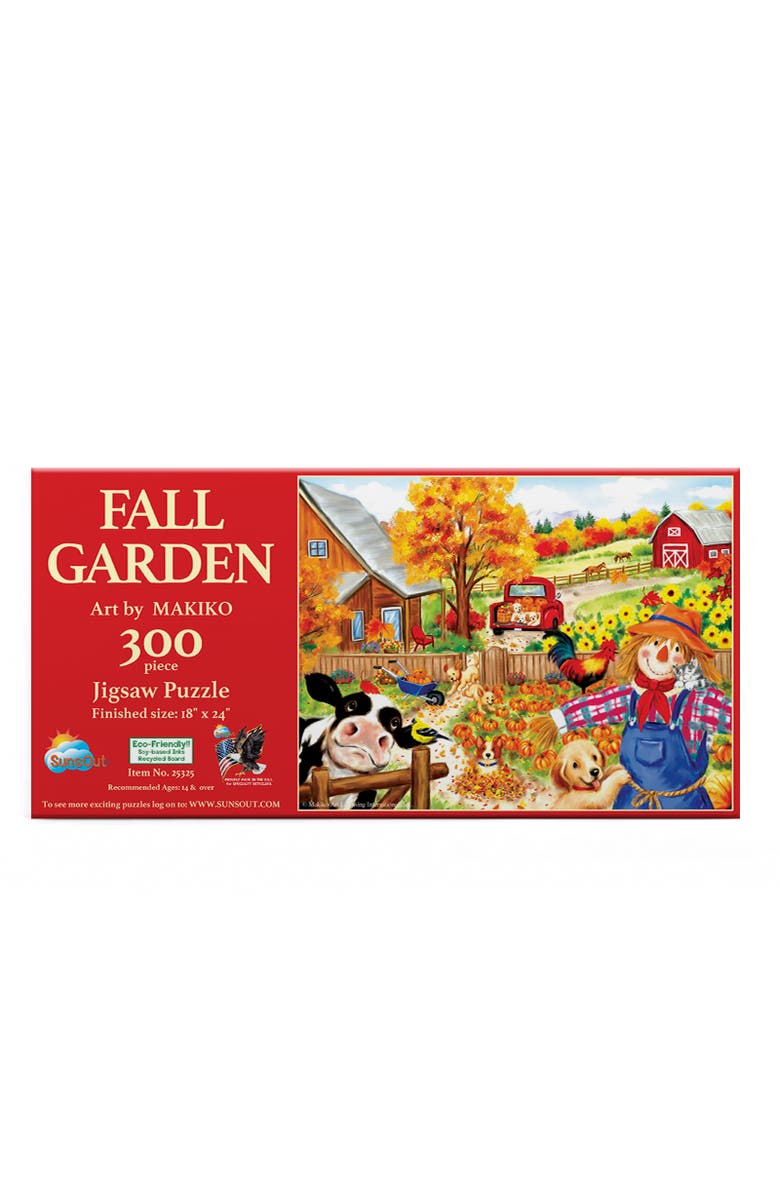 Sunsout Fall Garden 300 piece Jigsaw Puzzle for Adults, Alternate, color, Multicolor