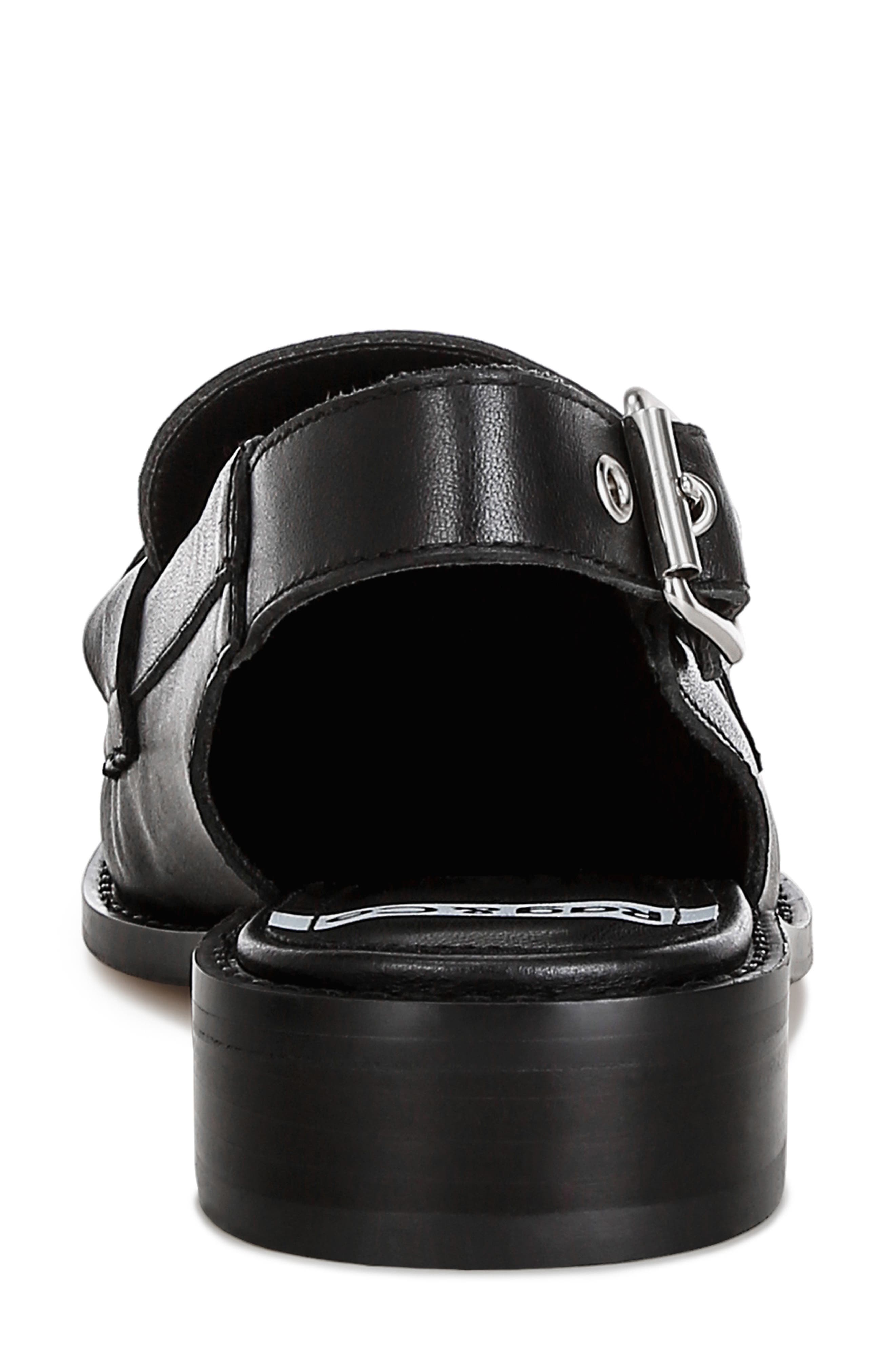 Rag & Co Jemykin Slingback Loafer, Alternate, color, Black