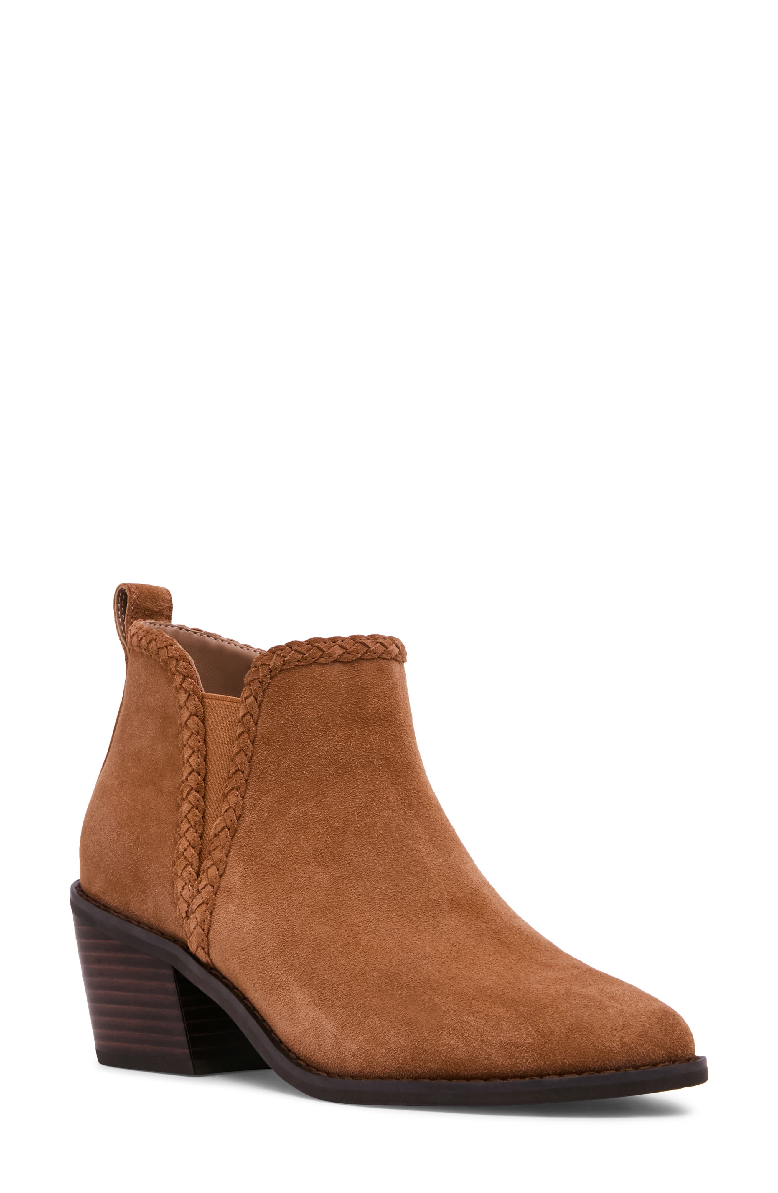 Temple Waterproof Ankle Bootie, Main, color, TAN SUEDE