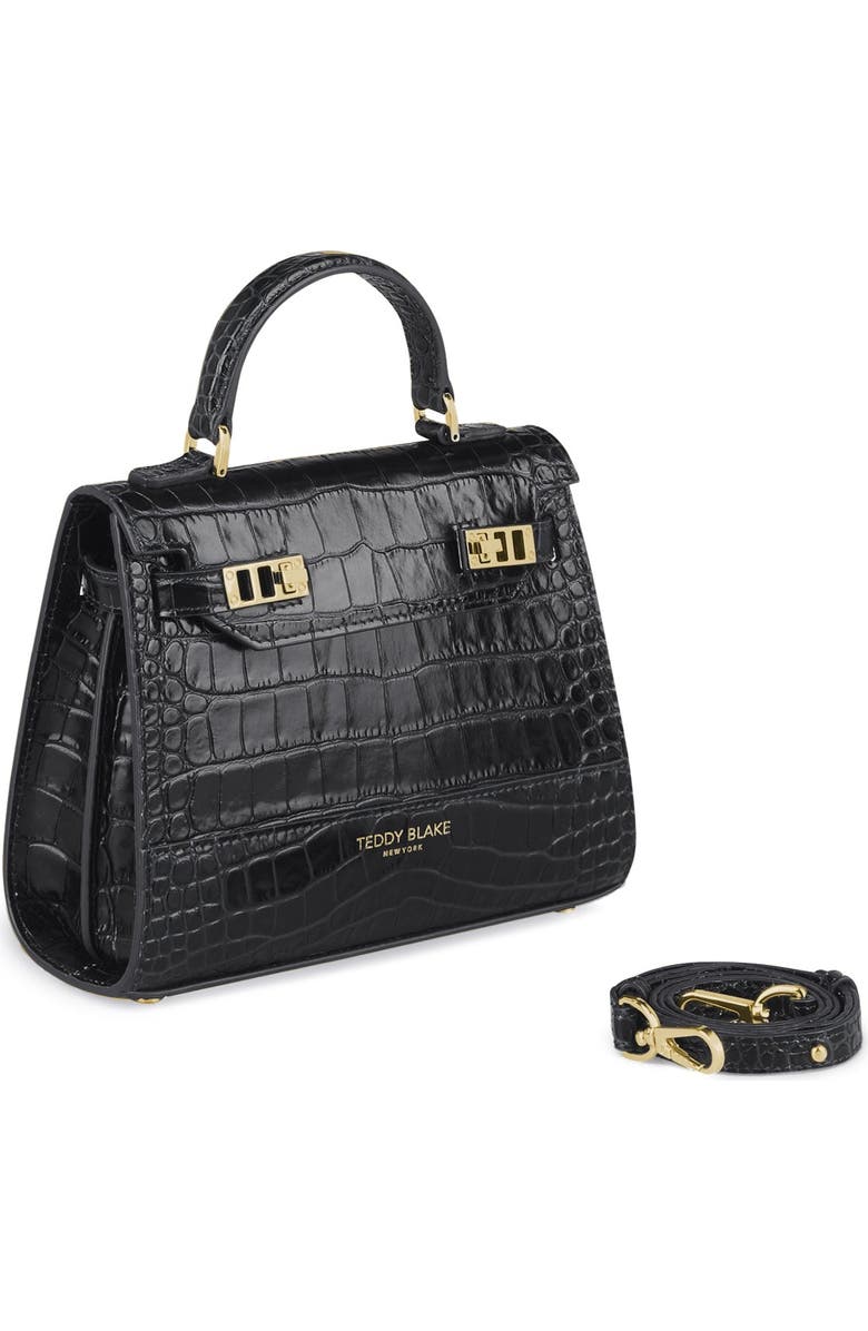 Teddy Blake Kim Croco 9", Alternate, color, Black