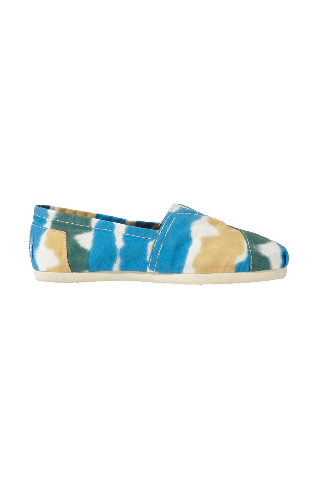Tie Dye Canvas Slip-On (Nordstrom Exclusive), Alternate, color, GREEN BLUE TYE DYE