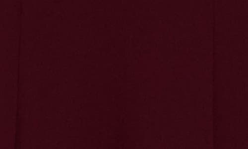 Astr The Label V-neck Bow Detail Midi Dress In Burgundy