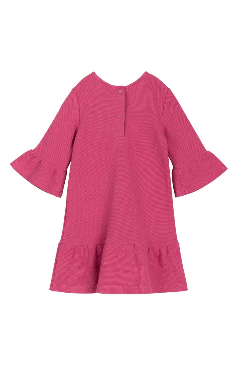 MILES THE LABEL Kids' Long Sleeve Cotton Dress, Alternate, color, 