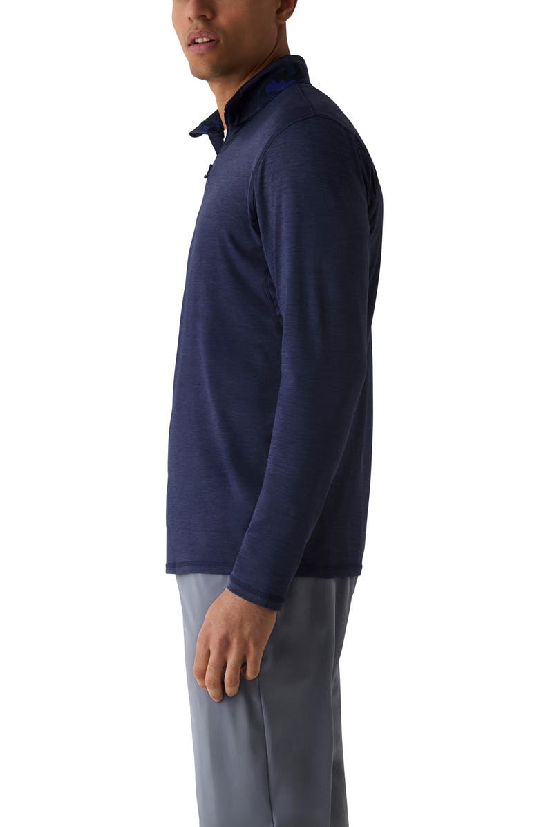 Greyson Guide Sport Quarter Zip Golf Pullover, Alternate, color, Maltese Blue