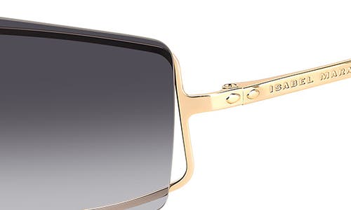 Isabel Marant 99mm Gradient Oversize Shield Sunglasses In Gray