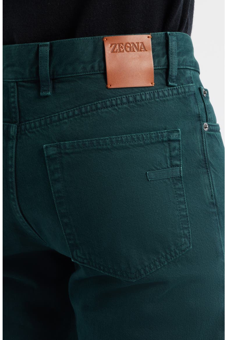 Roccia City Fit Jeans, Alternate, color, DARK GREEN