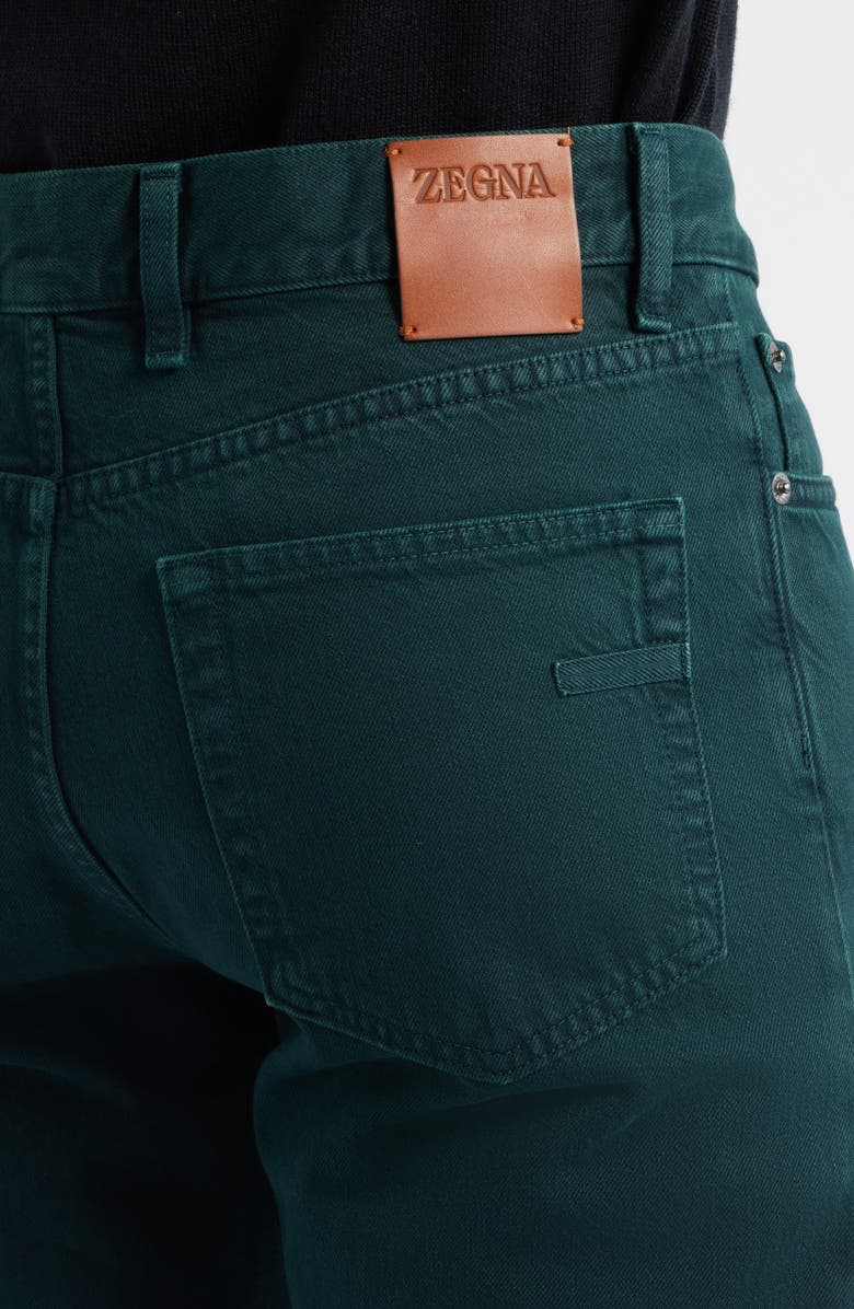 ZEGNA Roccia City Fit Jeans, Alternate, color, Dark Green