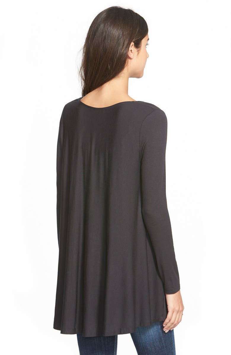 All in Favor Long Sleeve Swing Tee, Alternate, color,