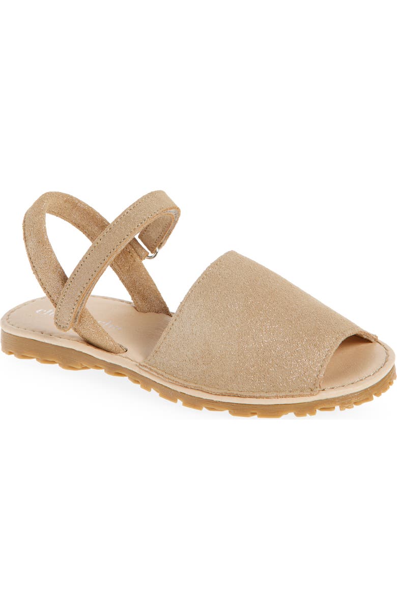 CHILDRENCHIC Lily Ankle Strap Sandal, Main, color, Nude