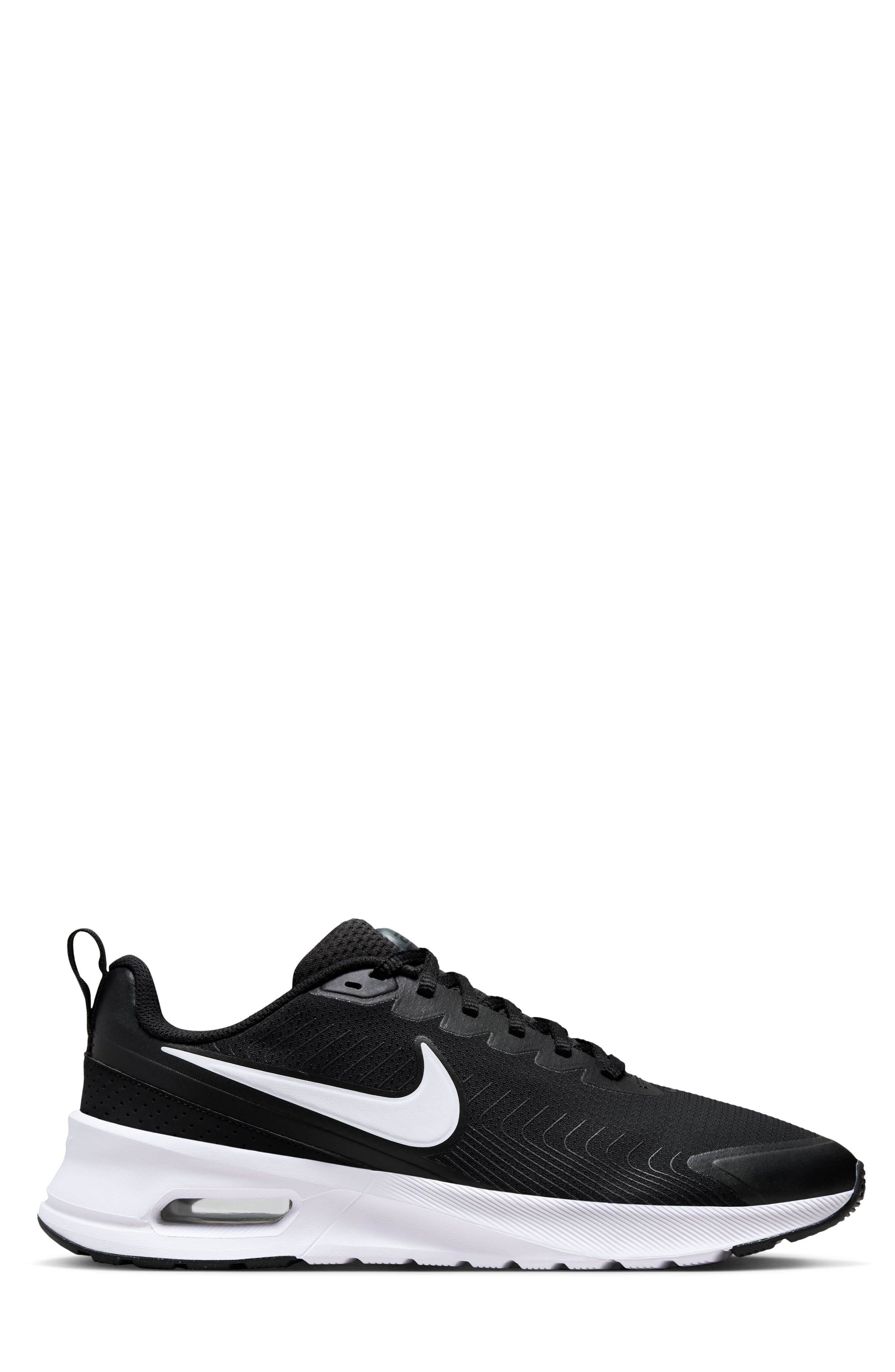Nike Air Max Nuaxis Sneaker, Alternate, color, 001 Black/White