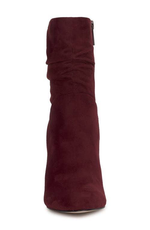 Jessica Simpson Mixtesa Bootie In Burgundy