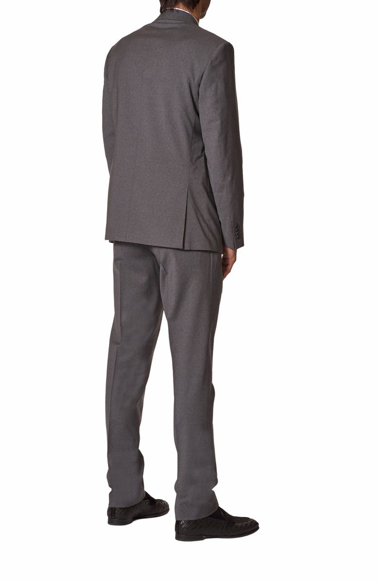JB Britches Sartorial Classic Fit Stretch Wool Suit, Alternate, color, Mid Grey