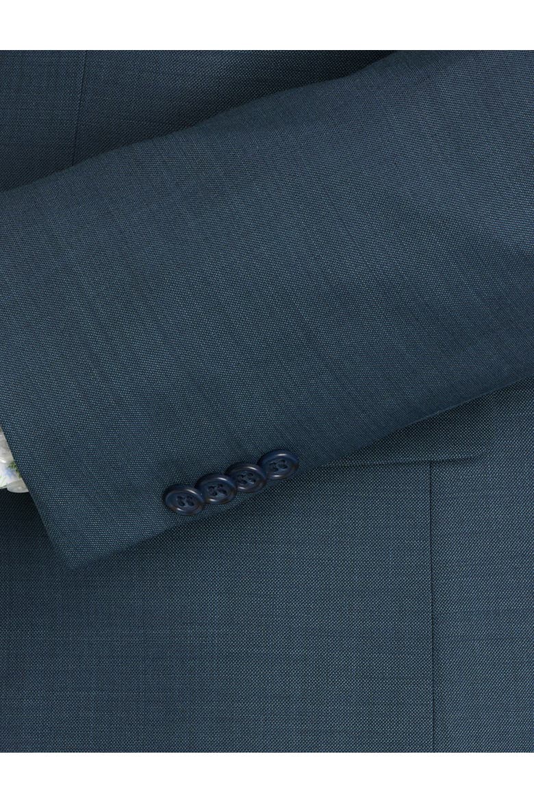Big & Tall Solid Suit Jacket, Alternate, color, TEAL