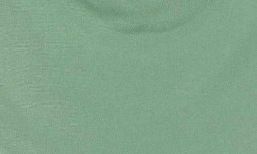 Renee C Women's Highneck Ruched Top In Sage