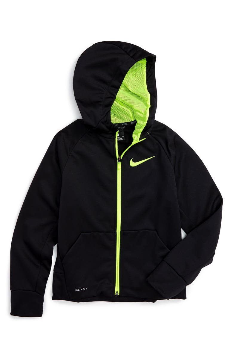 Nike 'Elite' Therma-FIT Fleece Hoodie, Main, color, 
