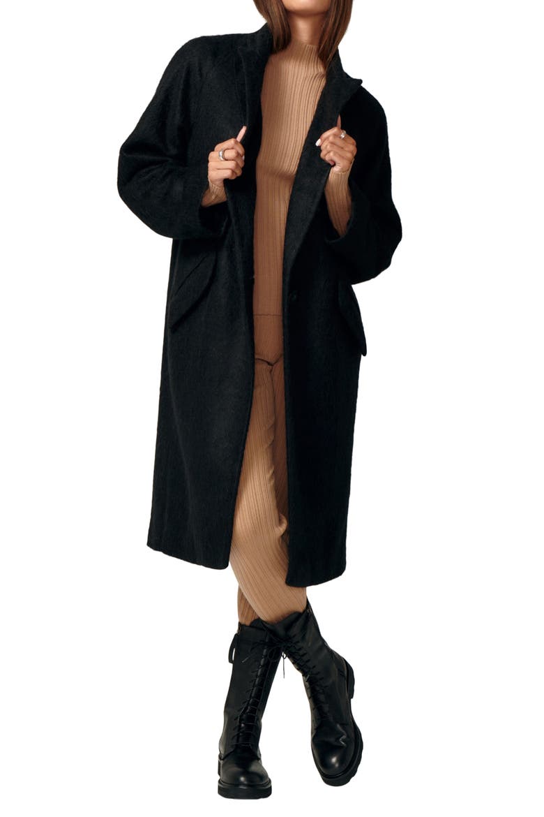 Everything Coat, Alternate, color, BLACK