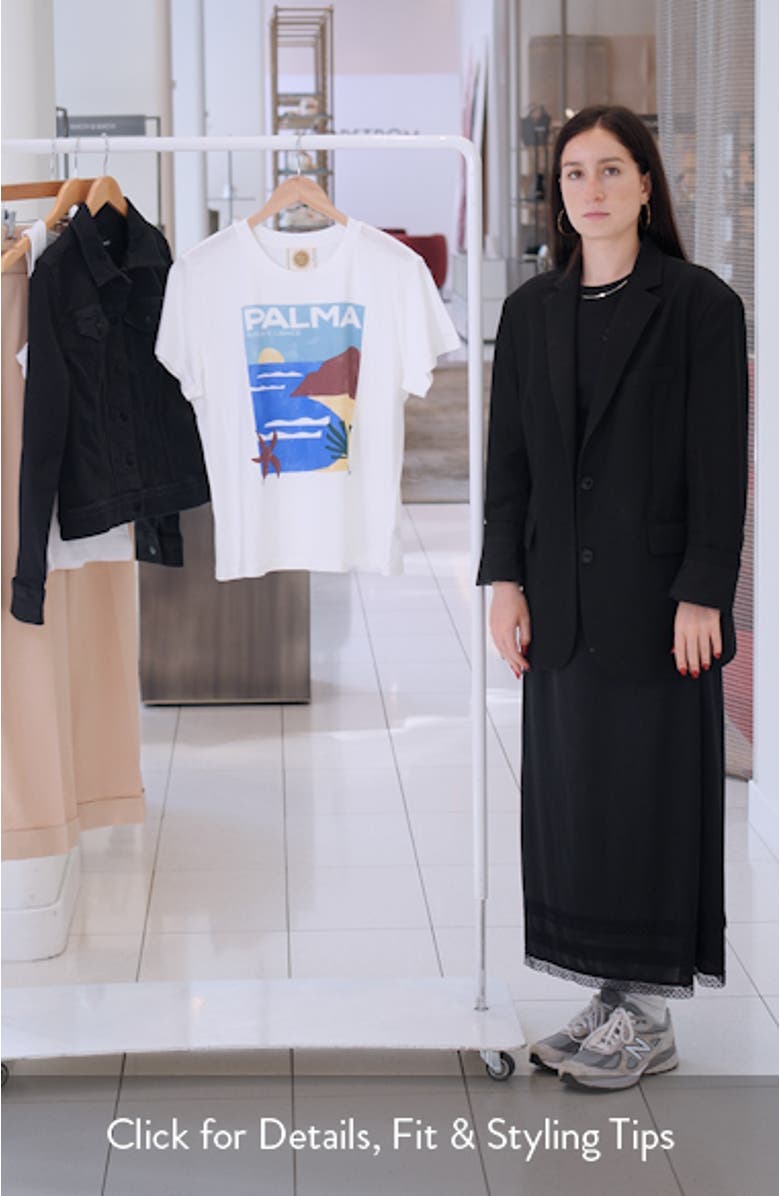 x LSPACE The Classic Crew Cotton Graphic T-Shirt, sales video thumbnail