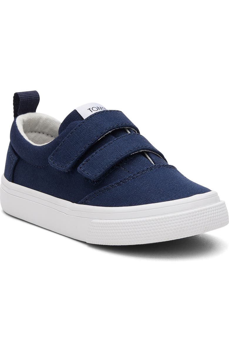 TOMS Kids' Fenix Double Strap Sneaker, Main, color, Navy
