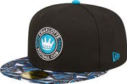 New Era Men's New Era Black Charlotte FC Element Tech Pack 59FIFTY Fitted Hat