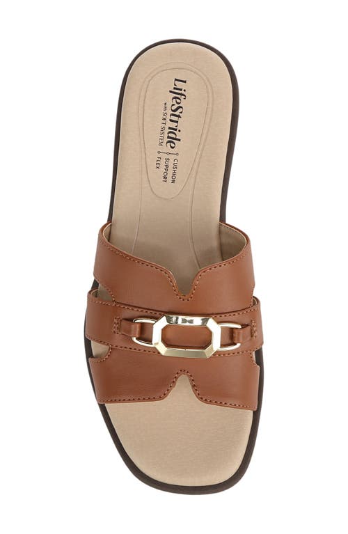 LIFESTRIDE LIFESTRIDE ROYALTY BIT SLIDE SANDAL