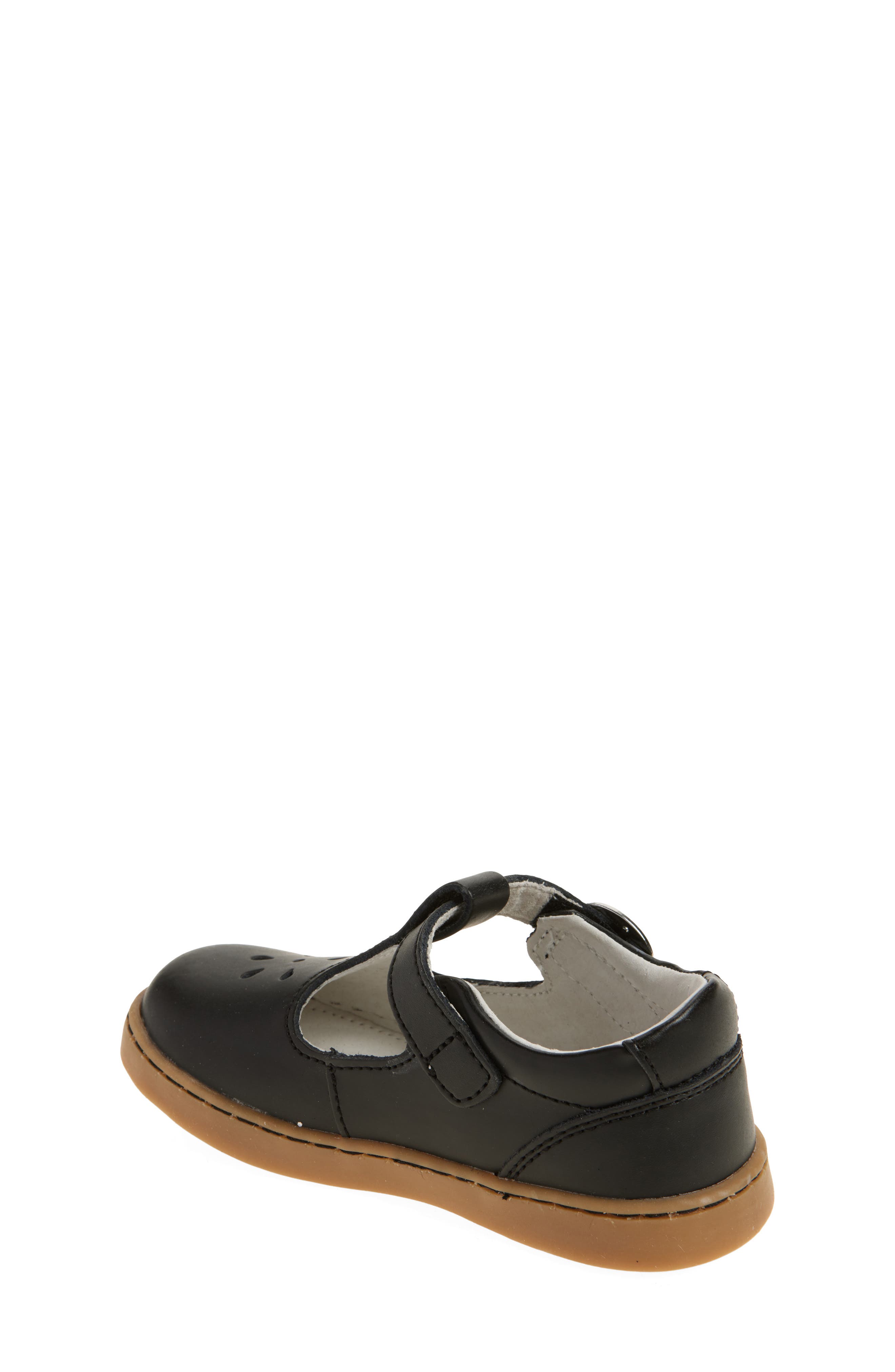 L'AMOUR Chelsea T-Strap Shoe, Alternate, color, Black