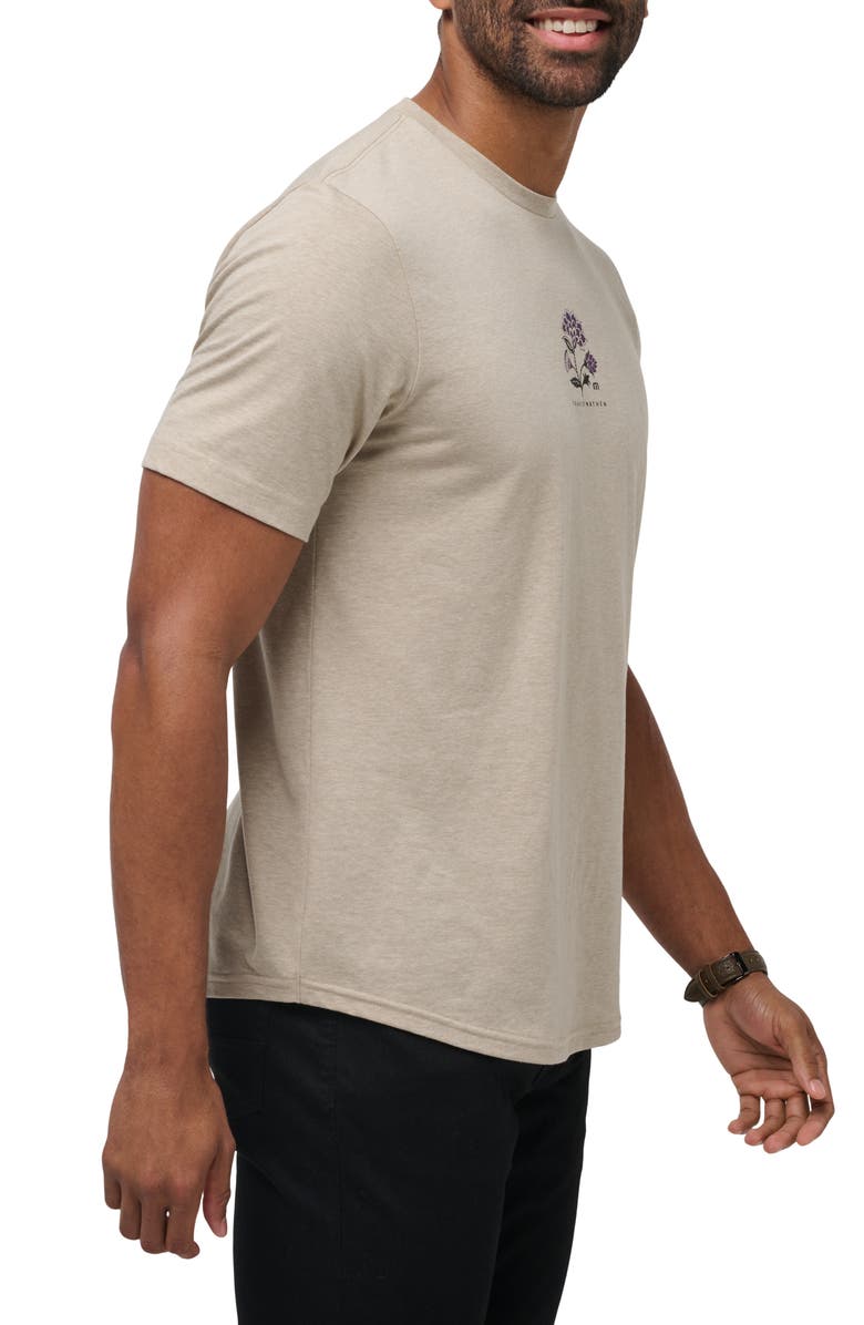 Fading Sunlight Cotton Blend Graphic T-Shirt