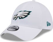 New Era Men's New Era White Philadelphia Eagles Main 39THIRTY Flex Hat