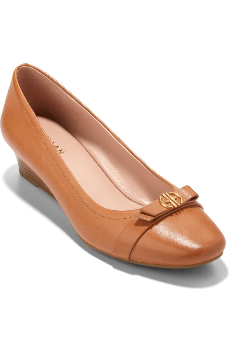 Cole Haan Malta Slip-On Wedge, Main, color, Pecan Ltr/