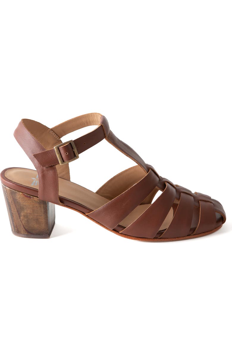 Fortress Golde Heeled Fisherman Sandal, Alternate, color,