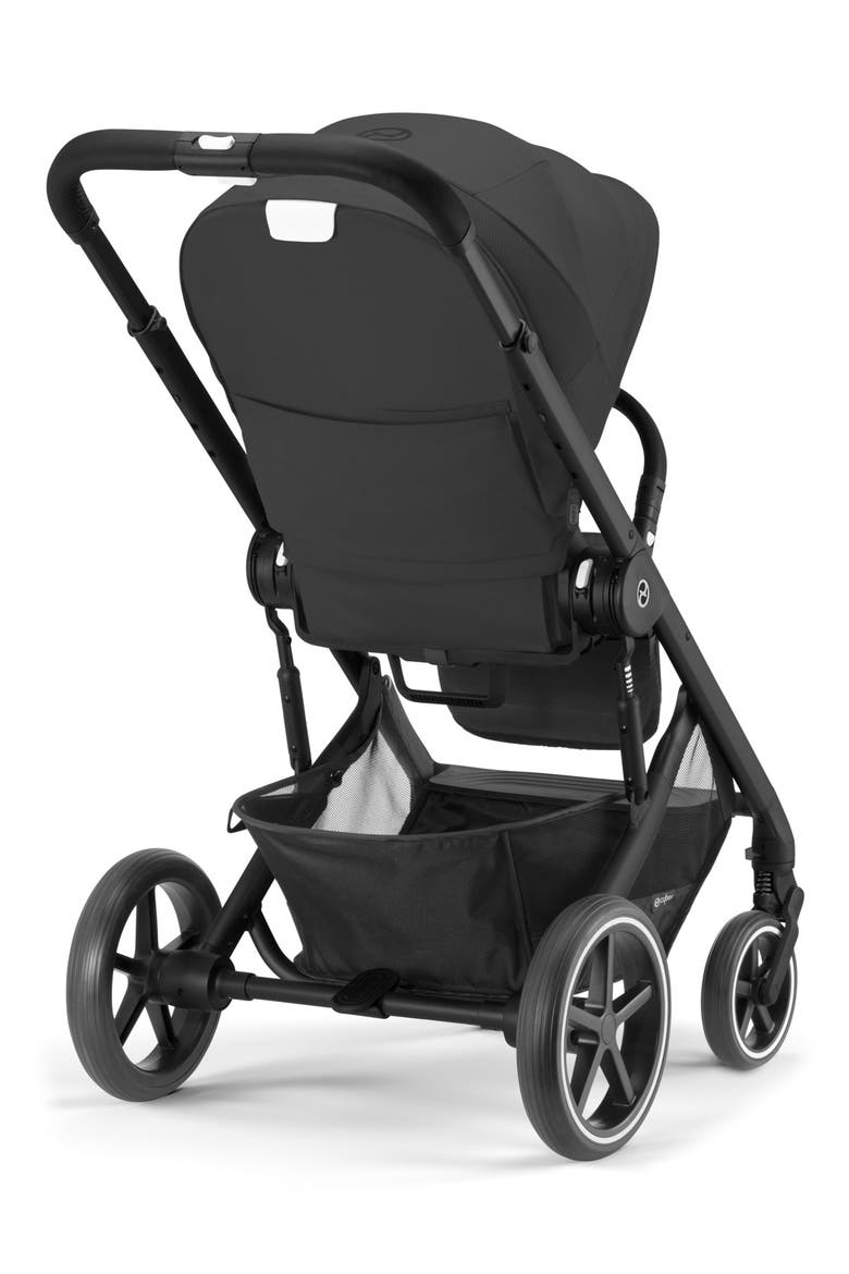 Balios S Lux Stroller + S Lux Cot Travel System, Alternate, color, MOON BLACK