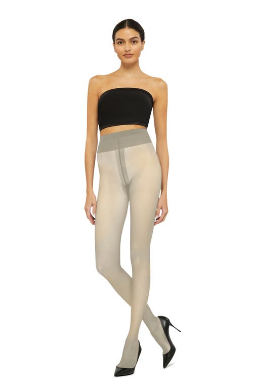 Wolford Back Seam Tights In Ecrue