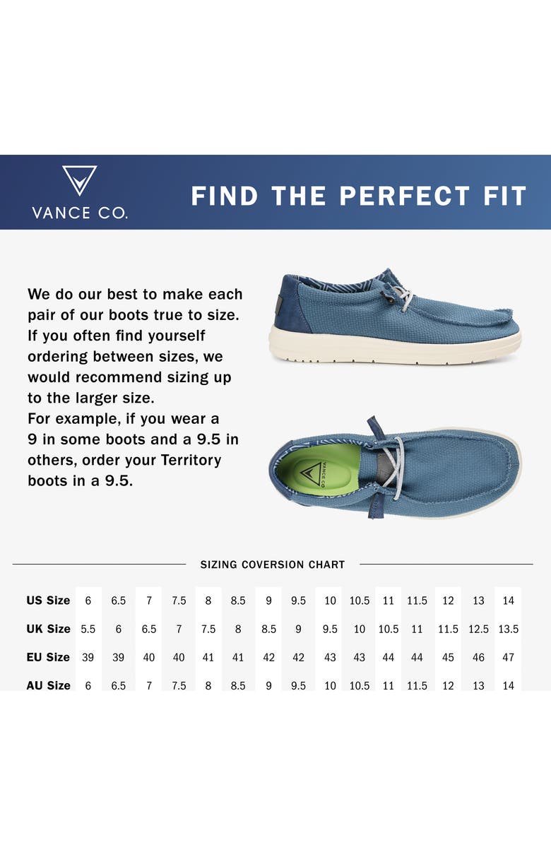 VANCE CO Moore Casual Boat Shoe, Alternate, color,