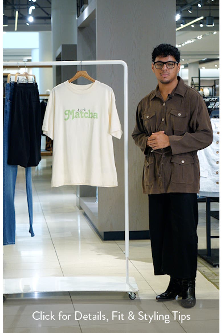 Matcha Graphic T-Shirt video