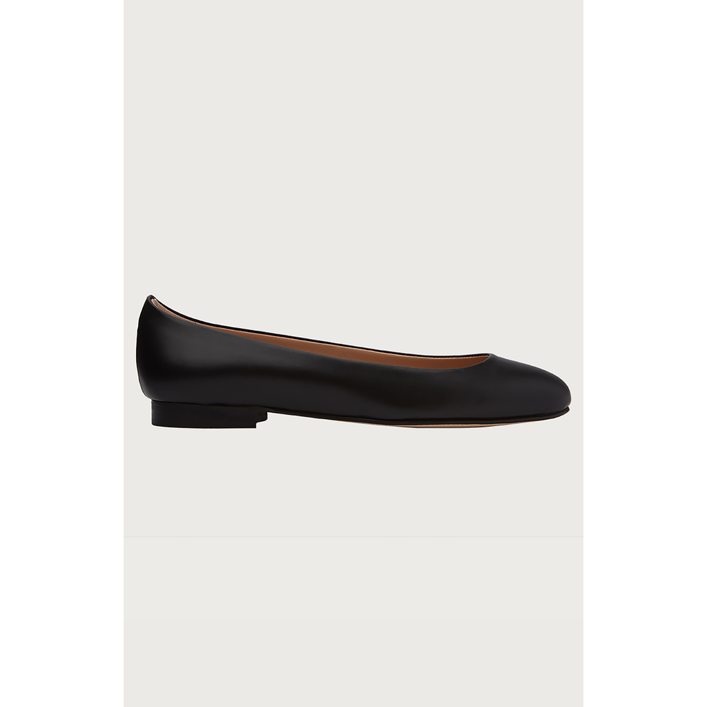 Andrea Carrano Shoes Baby Ballet Flat In Black