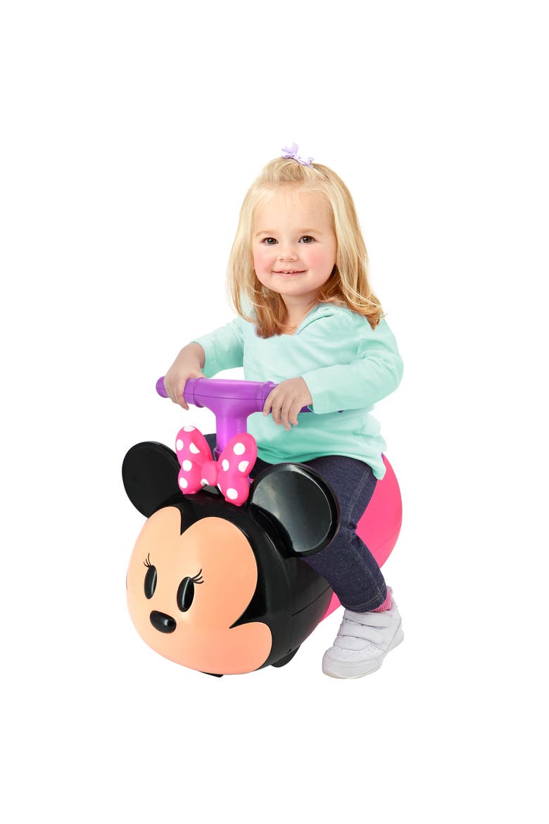 Zoom Zoom Ride On Minnie, Alternate, color, Multicolored