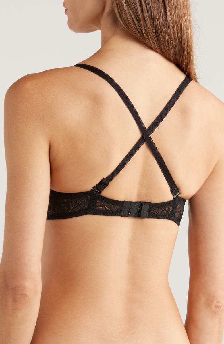 Simone Perele Comete Wireless Bra, Alternate, color, Black