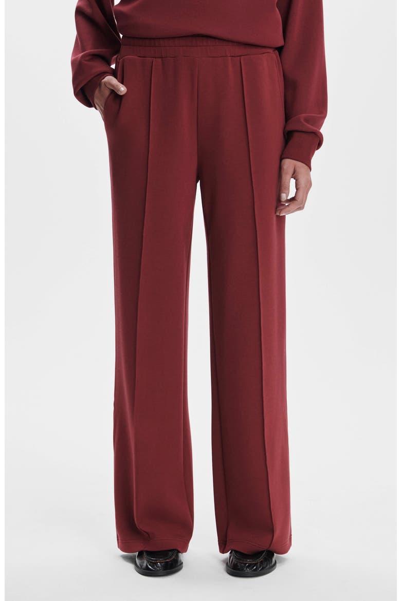 The Wide Leg 30-Inch Pants, Main, color, NEW MAROON