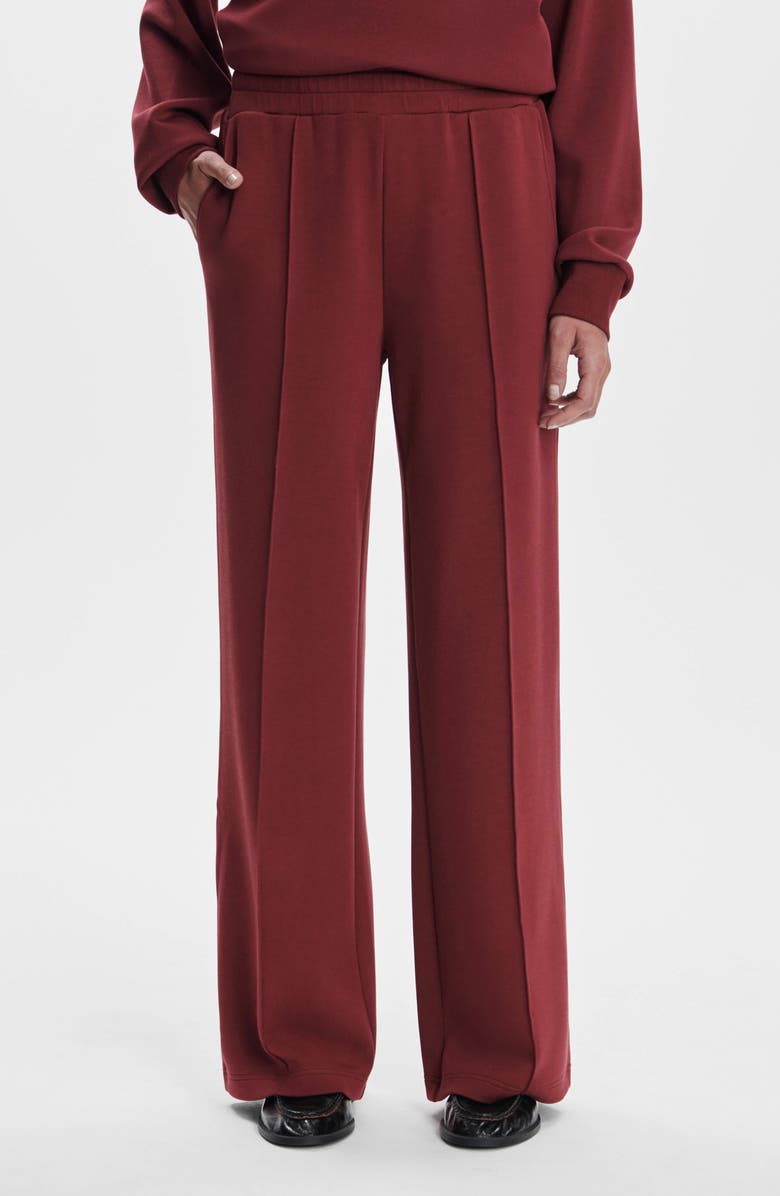 Varley The Wide Leg 30-Inch Pants, Main, color, New Maroon