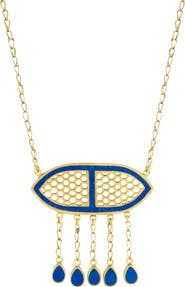Turquoise Mountain Bagh-e-Drop Pendant