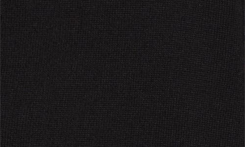 Moncler Cashmere Blend Cardigan Peplum Hem In Black
