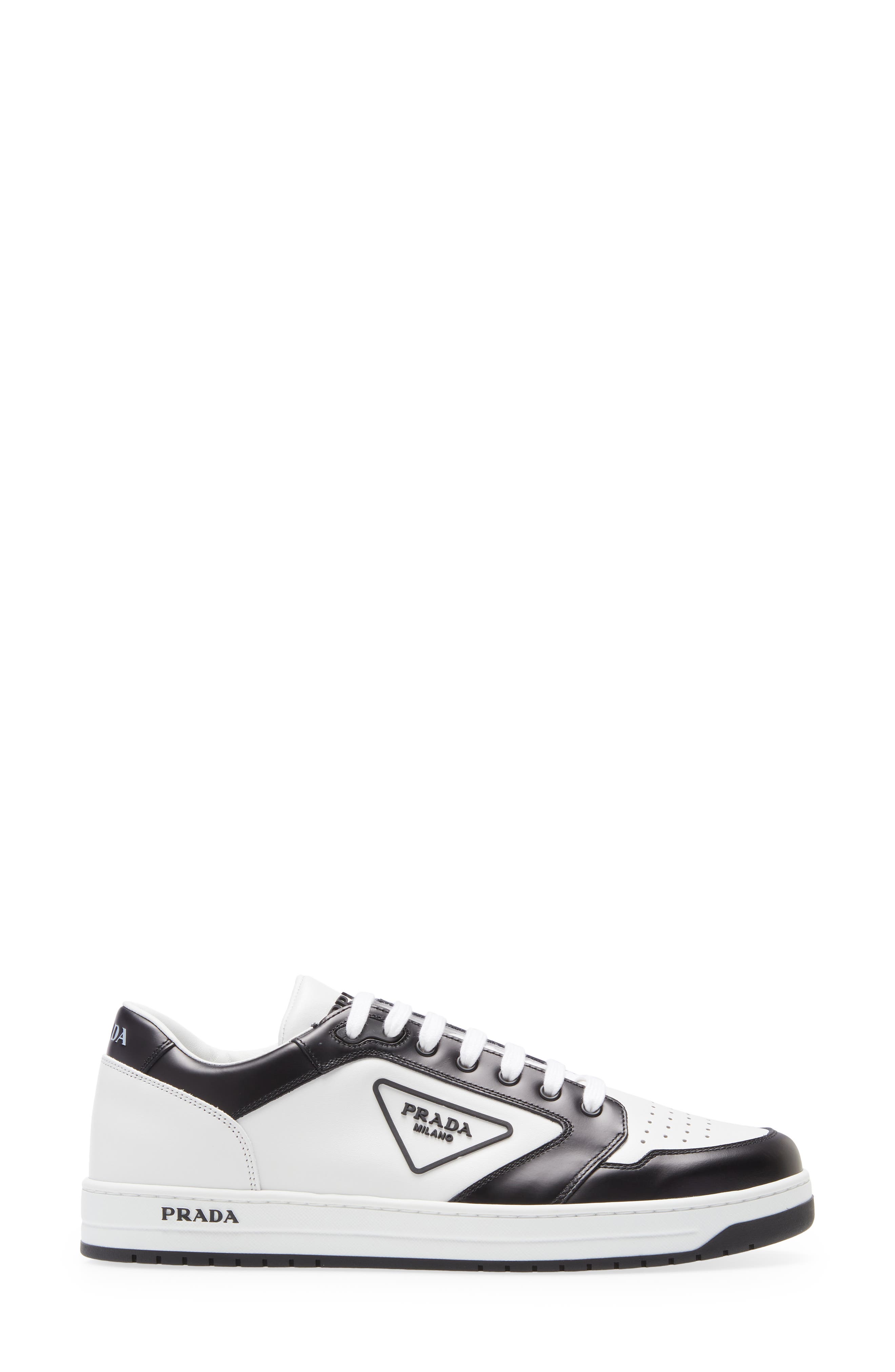 Prada New Avenue Low Top Sneaker, Alternate, color, 