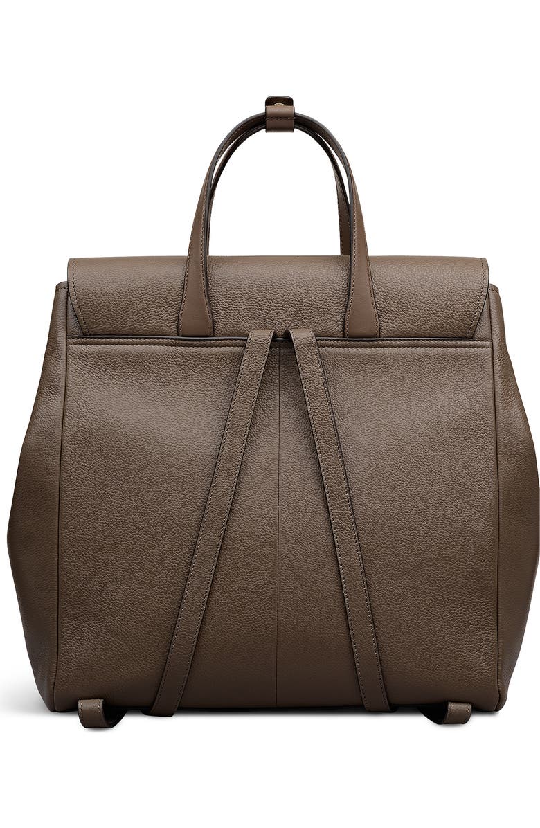 Radley Mayfair Lane Pebbled Leather Backpack, Alternate, color, Coffee