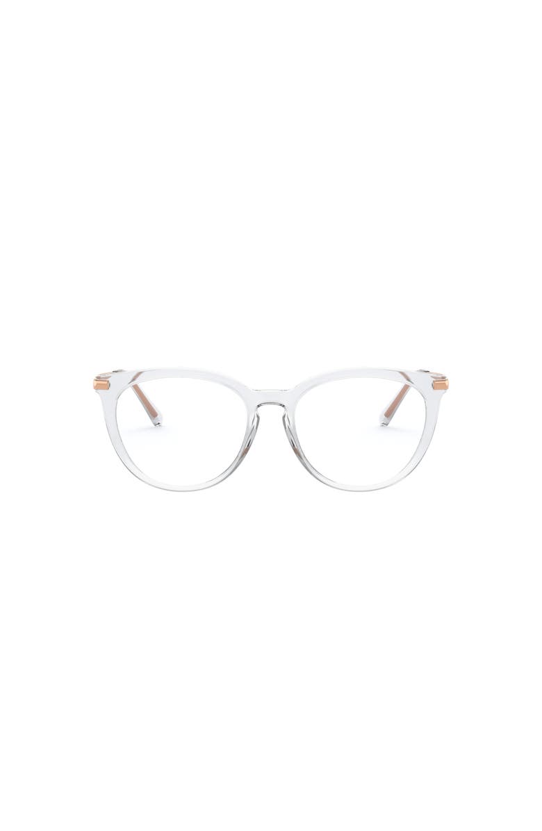 Michael Kors 51mm Square optical glasses, Alternate, color, Transparent