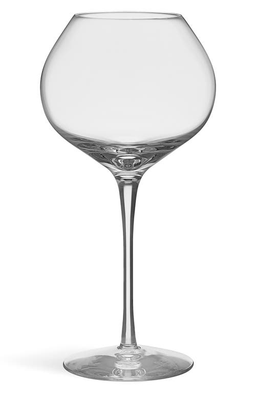ORREFORS ORREFORS DIFFERENCE SET OF 2 MATURE WINE GLASSES