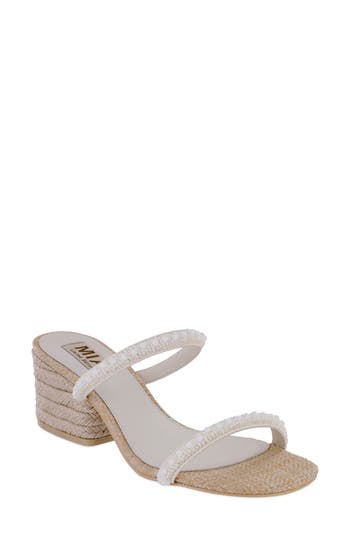 Mia Limited Edition Isabeli Espadrille Slide Sandal In Brown