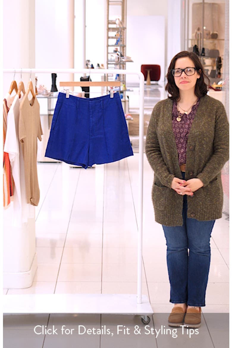 Linen Trouser Shorts video
