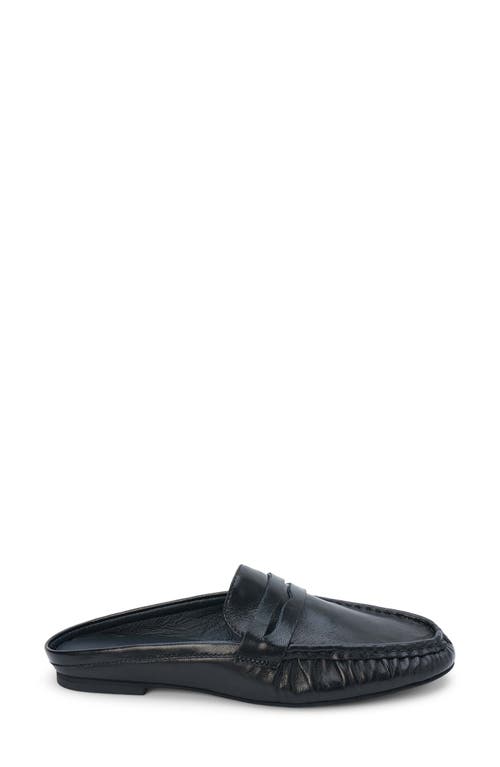 Matisse Porta Penny Loafer Mule In Black