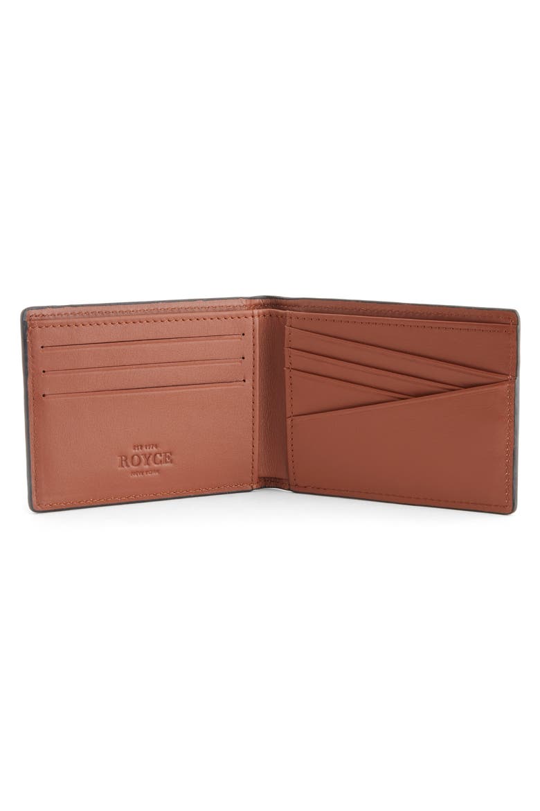 RFID Leather Bifold Wallet, Alternate, color, TAN