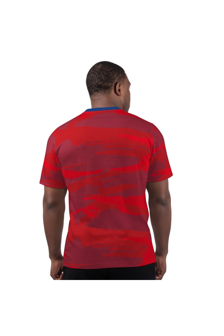 Men's Starter Red New England Patriots Thursday Night Gridiron Classics Vintage Logo T-Shirt, Alternate, color, Red